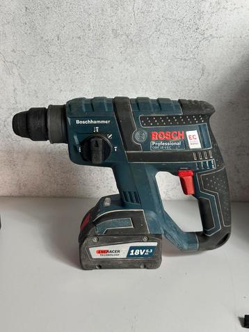 Perforateur sans fil Boschhammer GBH 18V-EC Professional beschikbaar voor biedingen
