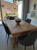 Houten tafel - verlengbaar tot 3m!, Huis en Inrichting, Tafels | Eettafels, Ophalen, Gebruikt, 100 tot 150 cm, 200 cm of meer