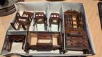 Meubles en bois mini pour poupee, Collections, Poupées, Enlèvement ou Envoi, Neuf, Poupée