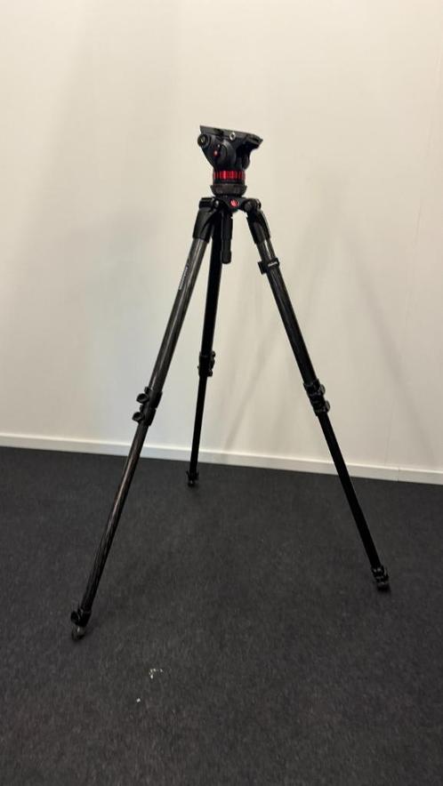 Manfrotto MPRO Carbon Fibre, Audio, Tv en Foto, Fotografie | Statieven en Balhoofden, Zo goed als nieuw, Driepoot, 175 cm of meer