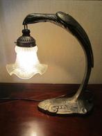 Art Deco: Charles Ranc adelaar bronzen bureaulamp!, Antiek en Kunst, Ophalen of Verzenden