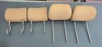 Ensemble appuie-tête en cuir beige Mercedes W124, Enlèvement ou Envoi, Utilisé, Mercedes-Benz