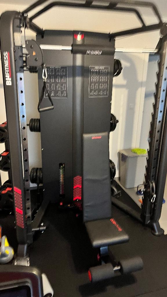 BH Rack Smith G160 Fitnesstoestel met accessoires, Sport en Fitness, Fitnessmaterialen, Gebruikt, Overige typen, Armen, Benen