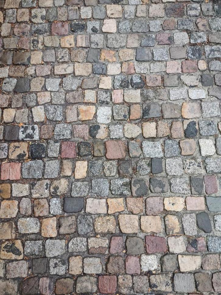 Kleine Kasseien, Tuin en Terras, Tegels en Klinkers, Zo goed als nieuw, Klinkers, Ophalen