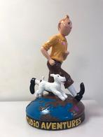 Image Tintin sur globe, Tintin, Utilisé, Statue ou Figurine, Enlèvement ou Envoi