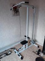 Lat pulley +70 kg + lat pulley grepen, Sports & Fitness, Comme neuf, Centrale électrique, Enlèvement, Bras