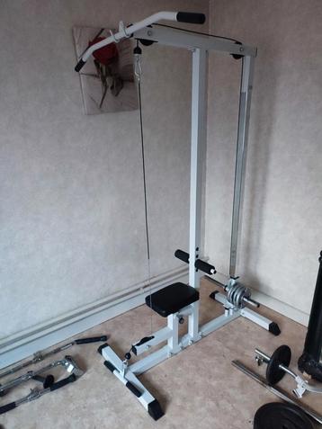 Lat pulley +70 kg + lat pulley grepen