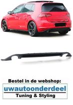Sport Diffuser Glans Zwart Styling Geschitk Voor VW Golf 7 G, Verzenden