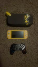 Nintendo switch lite met controller en hoesje, Games en Spelcomputers, Spelcomputers | Nintendo Switch, Ophalen, Gebruikt, Met 1 controller
