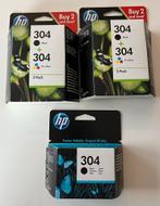 HP 304 originele zwarte/drie-kleuren inktcartridges, 2-pack, Informatique & Logiciels, Fournitures d'imprimante, Cartridge, HP