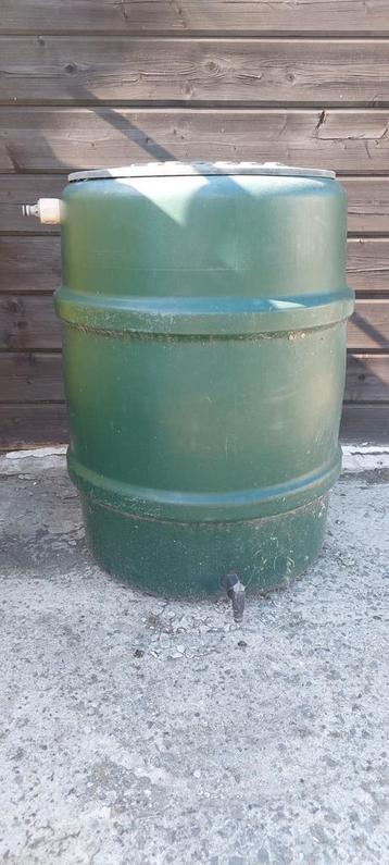 Regenton 100 liter, H 65cm, Diameter 45cm  beschikbaar voor biedingen