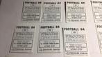 Panini football 84(b3a), Verzamelen, Ophalen of Verzenden, Zo goed als nieuw, Poster, Plaatje of Sticker