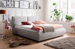 Bed design GALA in180 cm met 2 lattenbodems en opbergruimte, Huis en Inrichting, Modern Design, Verzenden, Beige, 180 cm