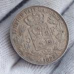 Munt / België / Leopold II / 5 Frank / 1873 / Zilver .900, Verzenden, Zilver, Zilver