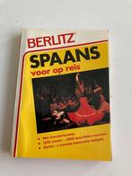 Spaans voor op reis - Berlitz - 1991, Livres, Dictionnaires, Enlèvement ou Envoi, Espagnol, Comme neuf, Autres éditeurs