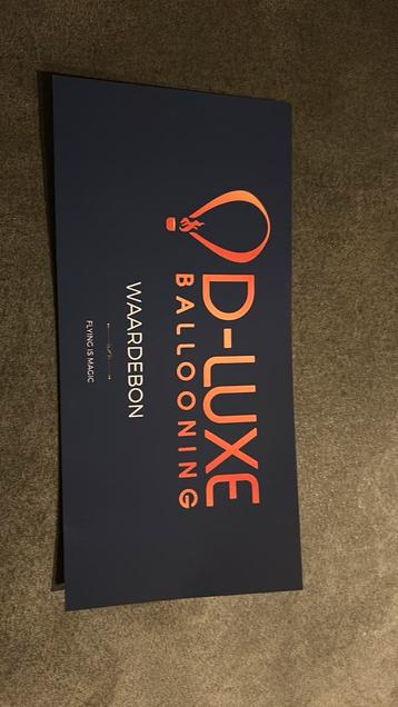 Ballonvaart 1 persoon beschikbaar voor biedingen