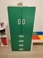 Kinderkleerkast groen, Huis en Inrichting, Ophalen of Verzenden, Zo goed als nieuw