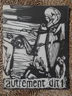 Autrement dit, litho  Christian d'Orgeix, édition 150, n 66, Envoi
