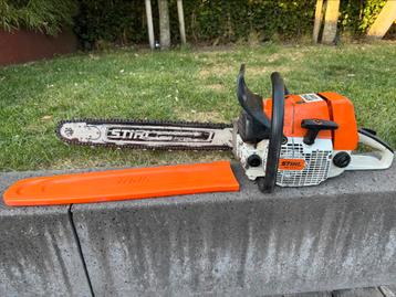 Tronçonneuse Stihl 036, lame de 50 cm avec nouvelle chaîne, Enlèvement