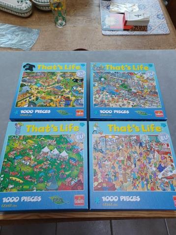 Puzzels THAT ´S LIFE 1000 stukken (2) aan 5 euro per stuk  beschikbaar voor biedingen