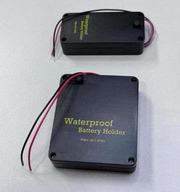 Support de batterie étanche à l'eau + 2 boutons AA et 4 AA, Enlèvement ou Envoi