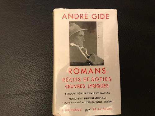 Gide André - Romans, Récits et soties, Ouvres lyriques, Livres, Livres Autre, Utilisé, Enlèvement ou Envoi