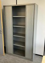 Metalen archiefkast met schuifdeuren Grijs | 195H 120B 45D, Huis en Inrichting, Kasten | Roldeurkasten en Archiefkasten, Ophalen