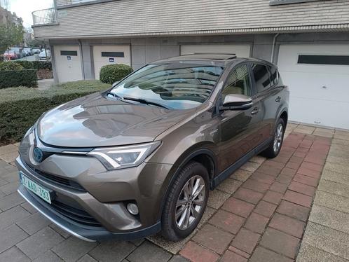 Toyota RAV4 Hybrid Lounge Belgische auto, lederen camera met, Auto's, Toyota, Bedrijf, Rav4, 360° camera, Parkeercamera, Elektrisch