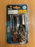 Chaine de porte avec 2 cles Sencys, Huis en Inrichting, Ophalen, Nieuw