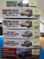 Diverse Modelbouwdozen, Hobby en Vrije tijd, Modelbouw | Auto's en Voertuigen, Ophalen, Tank, 1:32 tot 1:50, Zo goed als nieuw