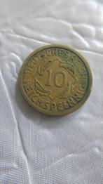 Monnaie munten 10 reichs pfennig 1925 A Blé, Timbres & Monnaies, Monnaies | Europe | Monnaies euro, Enlèvement ou Envoi