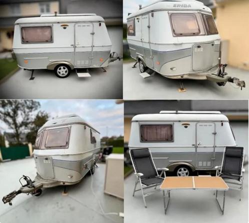 Caravan Eriba Touring Familia 310 GT, Caravans en Kamperen, Caravans, Particulier, tot en met 5, 500 - 750 kg, Treinzit, Eriba