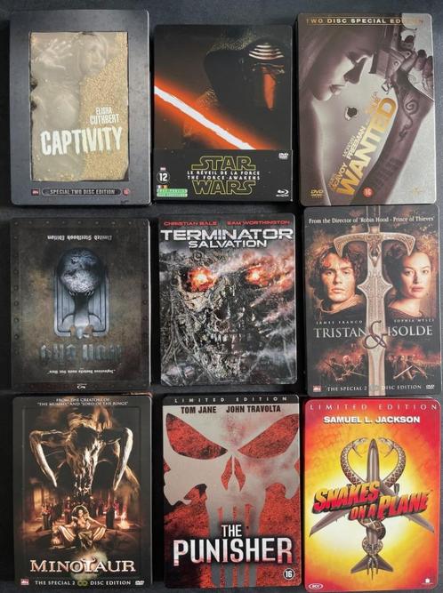 Verschillende dvd's STEELBOOK 4 (prijs per stuk), Cd's en Dvd's, Dvd's | Actie, Zo goed als nieuw, Actie, Ophalen of Verzenden