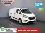 Ford Transit Custom 300 2.0 TDCI 130 pk Aut. L2 BPM VRIJ! Re, Auto's, Bestelwagens en Lichte vracht, Automaat, Parkeersensor, Wit