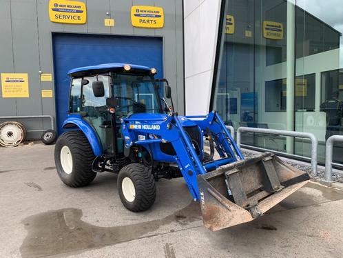 New Holland Boomer 50hst met cabine, Stoll frontlader 331u, Zakelijke goederen, Landbouw | Tractoren, 250 tot 500 cm, New Holland