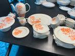 Royal boch ‘Géranium’ orange  service à gâteau, Ophalen, Nieuw