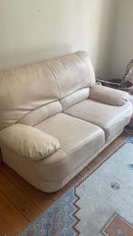 Canapé à donner, Huis en Inrichting, Ophalen, Gebruikt, Tweepersoons, Leer