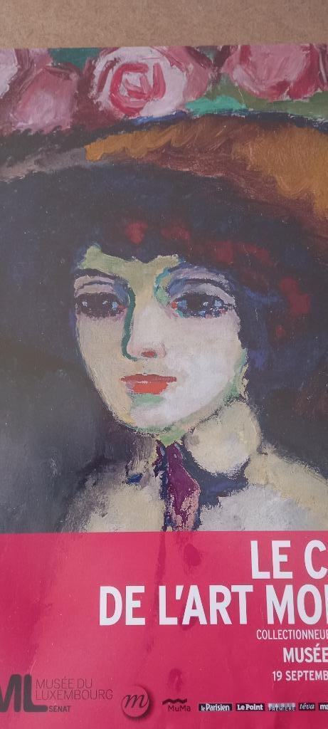 Kees Van Dongen Originele Affiche " Parisienne de Montmartre, Antiek en Kunst, Kunst | Litho's en Zeefdrukken, Ophalen of Verzenden