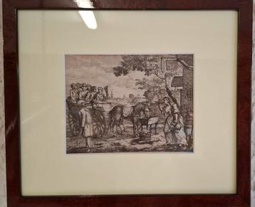 Kopergravure uit 1751 beschikbaar voor biedingen