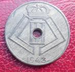 1943 5 centimes FRNL occupation, Postzegels en Munten, Munten | België, Metaal, Losse munt, Verzenden