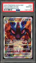 Lucario VSTAR PSA 10 - SWSH291 - Sword & Shield Promo 2023, Ophalen of Verzenden, Zo goed als nieuw, Losse kaart