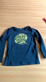 Donkerblauwe Tshirt maat 86/92, Enlèvement ou Envoi, Comme neuf, Garçon ou Fille, Chemise ou À manches longues