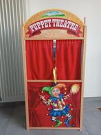 puppet theatre poppenkast met 5 poppen, Kinderen en Baby's, Speelgoed | Poppenhuizen, Ophalen, Gebruikt