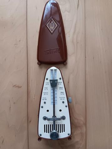 Vintage Wittner Taktell Piccolo Metronome bruin  beschikbaar voor biedingen