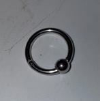 Neuspiercing balletje, Handtassen en Accessoires, Piercings, Ophalen of Verzenden, Zo goed als nieuw, Neuspiercing