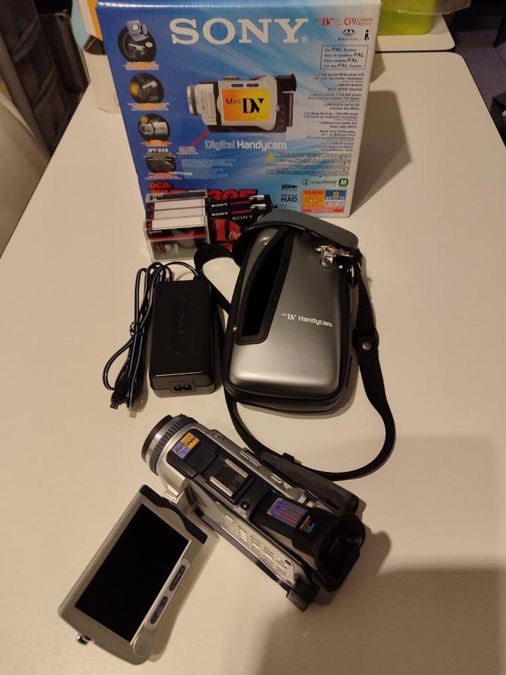 Caméra video Sony MiniDV DCR-TRV30E, Audio, Tv en Foto, Videocamera's Digitaal, Zo goed als nieuw, Camera, Mini DV, Sony, 20x of meer