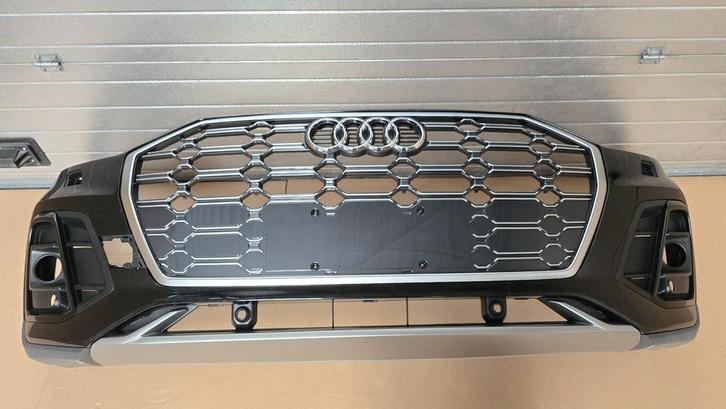 Voorbumper Audi Q5 80A Facelift S-Line Origineel Bumper FL, Auto-onderdelen, Carrosserie, Bumper, Audi, Voor, Gebruikt, Herkomst onderdeel bekend