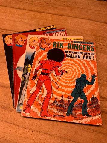 Set van 4 Rik Ringers-strips beschikbaar voor biedingen
