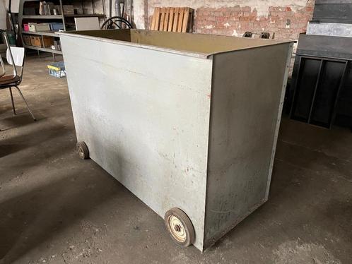Container of BAK in METAAL, Doe-het-zelf en Bouw, Kratten en Dozen, Zo goed als nieuw, 100 cm of meer, 50 cm of meer, 60 cm of meer