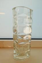 Joli Vase Vintage en Verre Hauteur 17 cm., Enlèvement